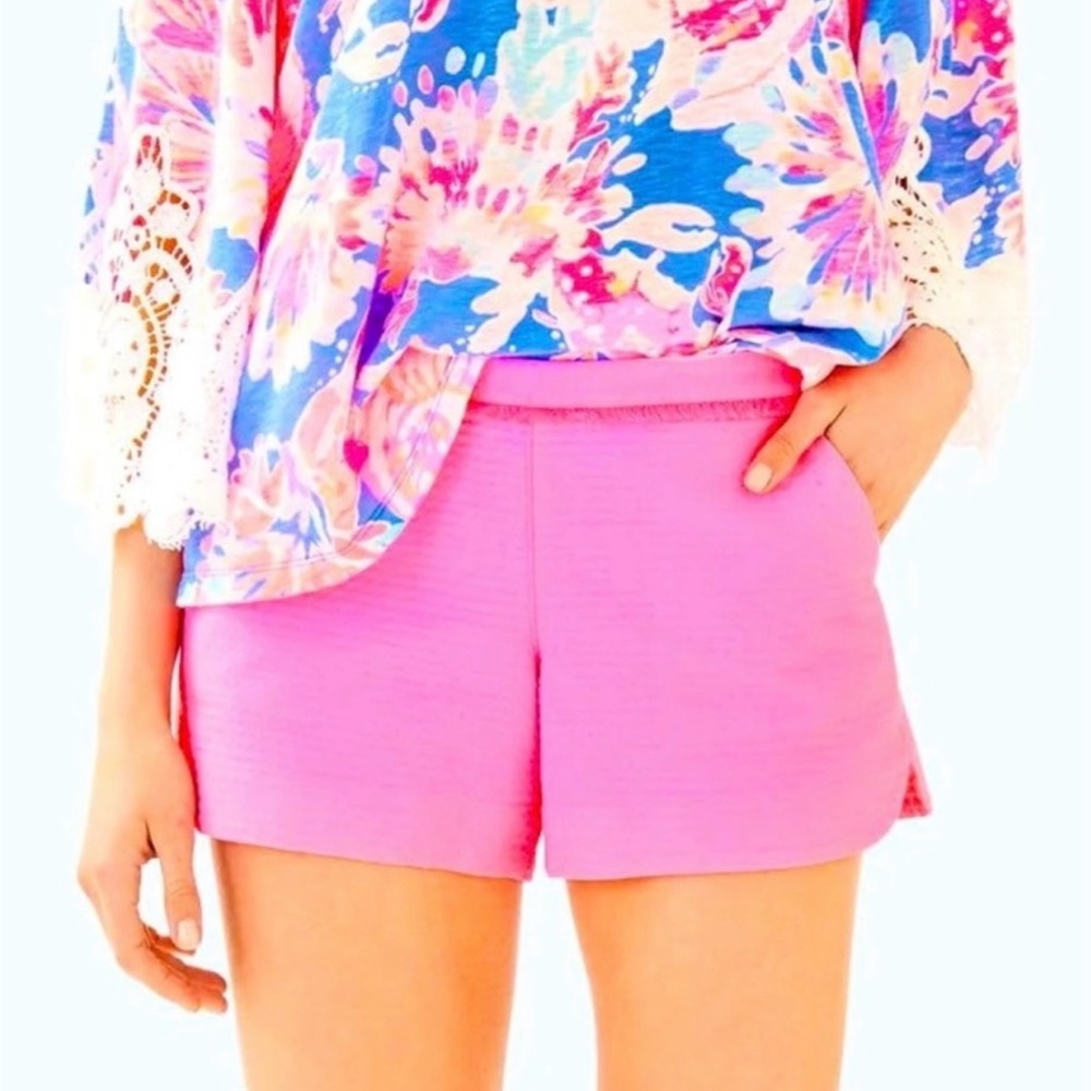 Lily Pulitzer Adie Shorts in Sunset Pink